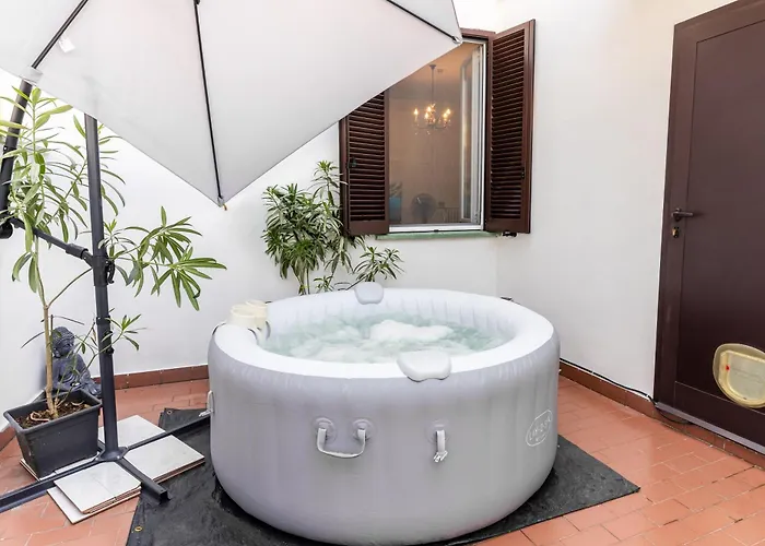 公寓 Zen Retreat Per Coppie Con Jacuzzi - Dehor E Garage Privato - Check In Automatico 24 7